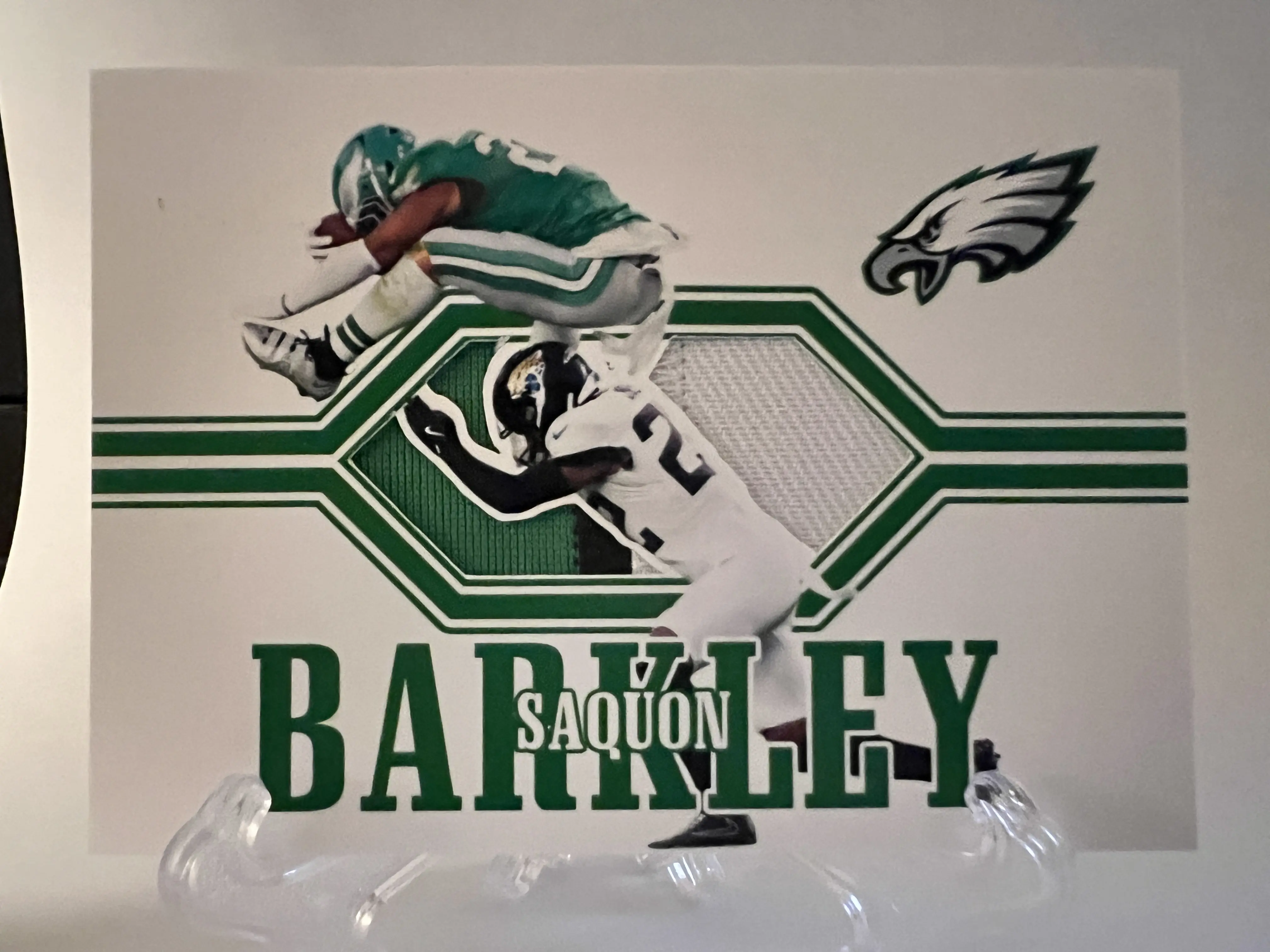 Saquon Barkley Philadelphia Eagles NFL Football Player Action Figure Collectible Model
