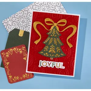 Christmas Cameos 3D Embossing Folder