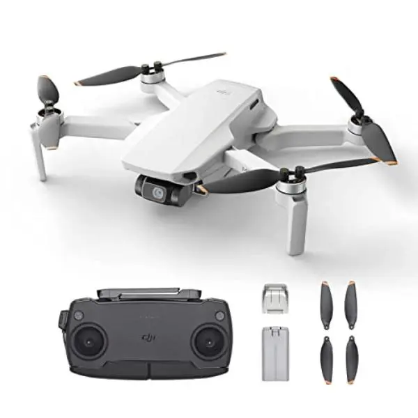 tek NT80961 DJI Mini Neo Compact Drone Quadcopter with 3-Axis Gimbal Stabilizer, Under 249g, Improved Level 5 Wind Resistance, Return to Home, Beginner-Friendly, Camera for Vlogging - Gray