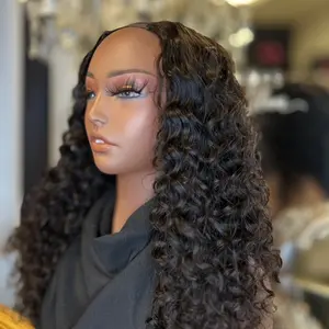 Burmese Curly U-Part Wig