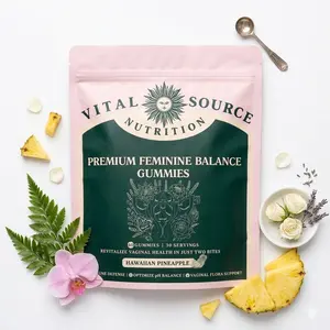 Vital Source Nutrition Women's Balance Gummies - Pineapple Flora Support 60ct