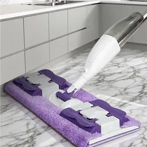 Upgraded Spray Mop for Wooden Floors & Tiles, Replaceable Pads, Ideal for Kitchen Home Office Cleaning, Practical Multi-Purpose Tool