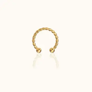 Single Twisted Ear Cuff