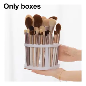 Lattices Cosmetic Multifunction Large-Capacity for Make-Up Brush Storage Box Table Organizer Make up Tools Pen Storage Holder NANCY TINO