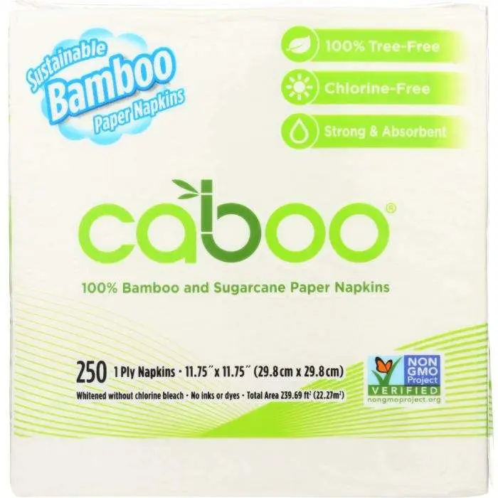 Bamboo & Sugarcane Table Napkins, 250 Sheets