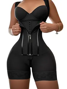 Instant hourglass effect with high compression shapewear for postpartum recovery, post surgery support and all-day tummy control