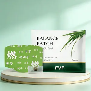 FVF Balance Patch,Breathable & Portable, 5pcs Heating Pad, Japanese Herbal Formula