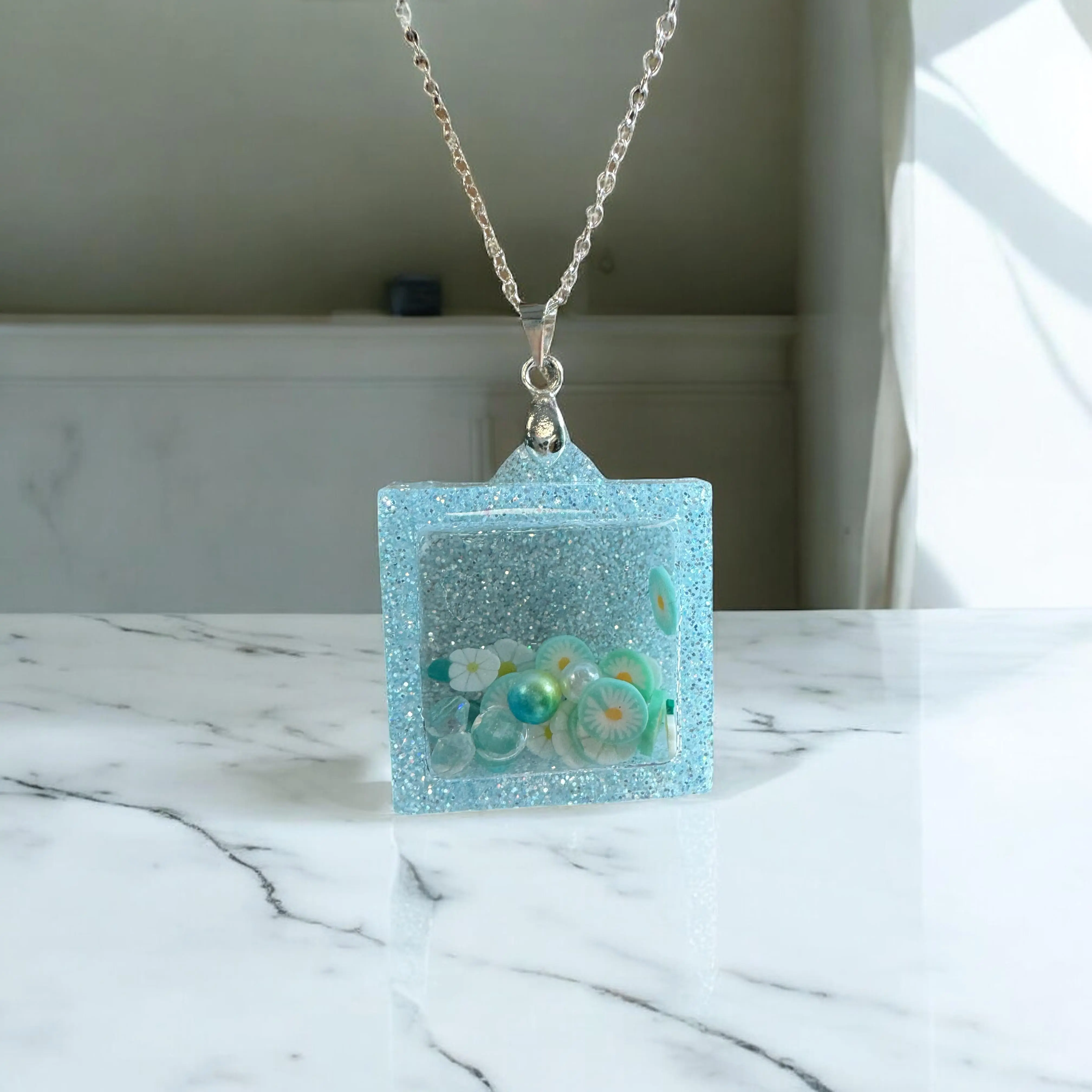 Jewelry Necklace Pendant Shaker Mold Handmade in USA