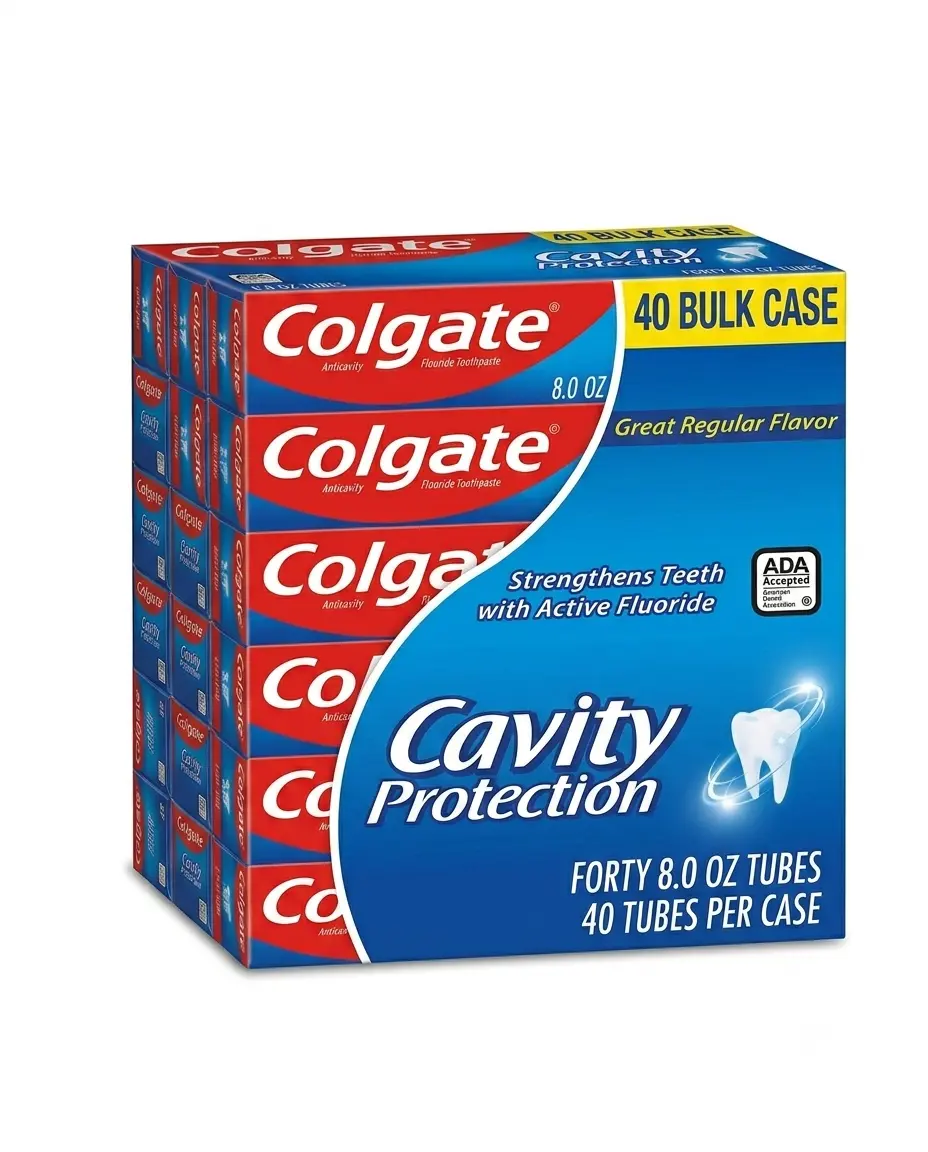 Colgate Cavity Protection Toothpaste 8.0 oz , 40 Bulk Case