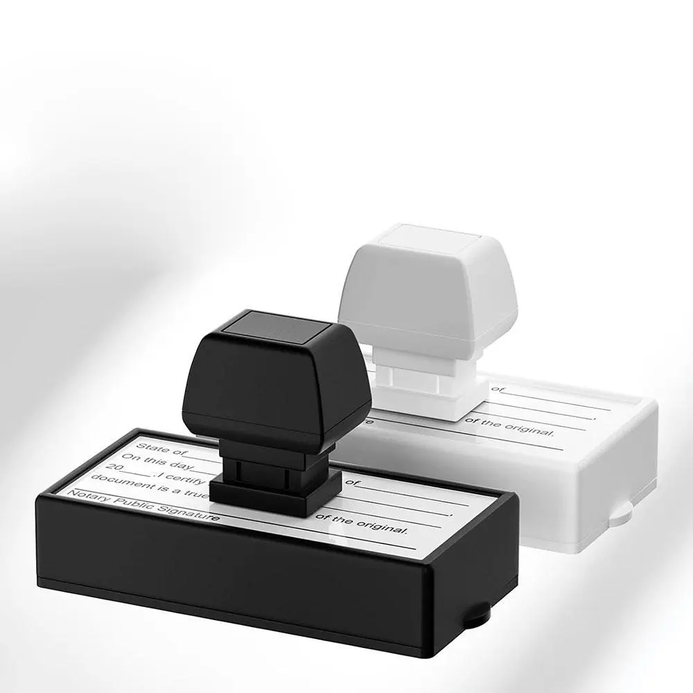 Notary Seal Stamp, Easy-To-Store Notary Supplies, Professional Quality Notary Stamps, Durable and Long-Lasting Design, Compact Storage, Office Supplies
