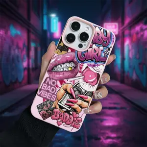 Premium Leather Texture Matte TPU Phone Case, Full Coverage Precise Cutting Shockproof Protective Cover, Ideal Birthday Gift for Couples Daughters Teen Girls for iPhone 7 8 Plus X XR XS Max 11 12 13 14 15 16 17 Mini Air Pro Pro Max