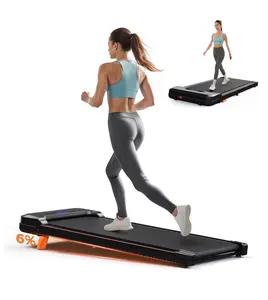 Walking Pad with Incline, Portable Treadmill for Home, 4 in 1 Walking Pad Incline with Remote Control 300LB Capacity, 2.5HP Compact Treadmill with LED Display