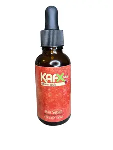 KAFX Body Autumn Apple Coffee Infused Hair & Beard Oil Organic Scented Hair Care Aroma 1 FL OZ 30 ML Made in the US Apple & Cinnamon Scent