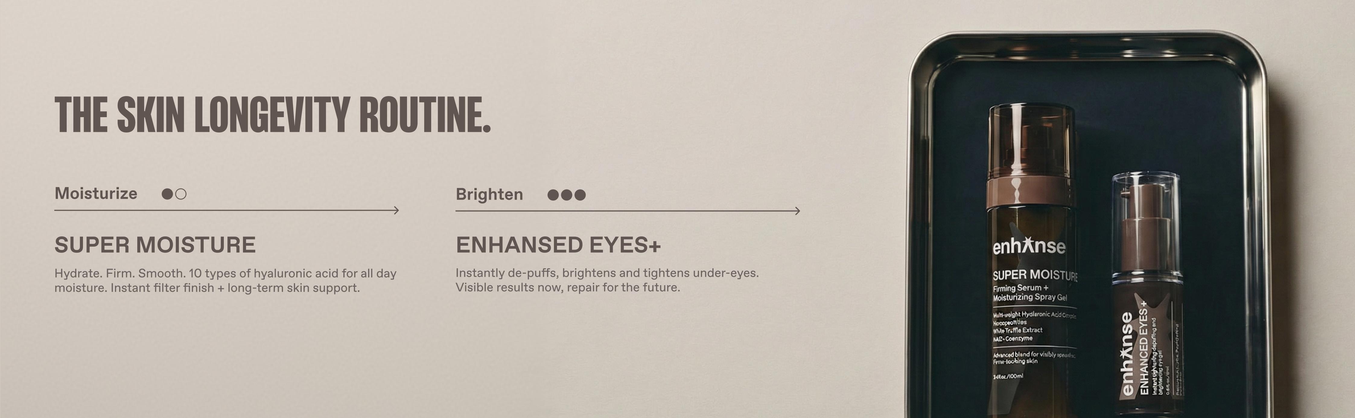 Enhanse Under Eye Gel for Men, Caffeine Eye Cream, Peptides, RejuveNAD, Instant Tightening, Brightening, Depuffing for Under Eye Bags, Blurs Fine Lines and Dark Circles, 0.5 Fl Oz