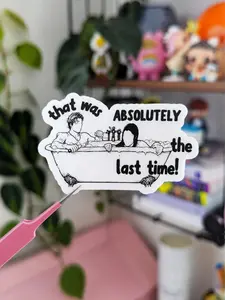 Dean and Allie sticker, Off campus sticker, e-reader sticker, kindle, journal sticker