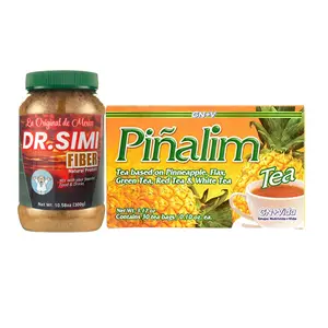 Dr.Simi Fiber & Pinalim Combo Pack - La Original de Mexico Dr.Simi Daily Fiber 300g with Pinalim Tea 30 Bags 10.5oz