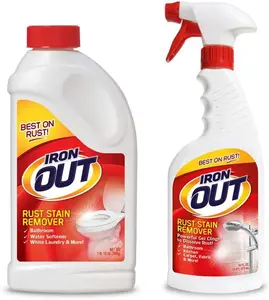 Iron Out Rust Stain Remover , 1 lb 12 oz, and  Gel Spray, 16 fl oz
