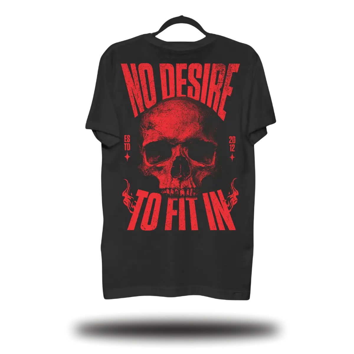 TheDriveClothing FIT IN BLACK CLASSIC TEE – Unisex Vintage Graphic T-Shirt, 100% Ring-Spun Cotton, Streetwear Everyday Casual Tee