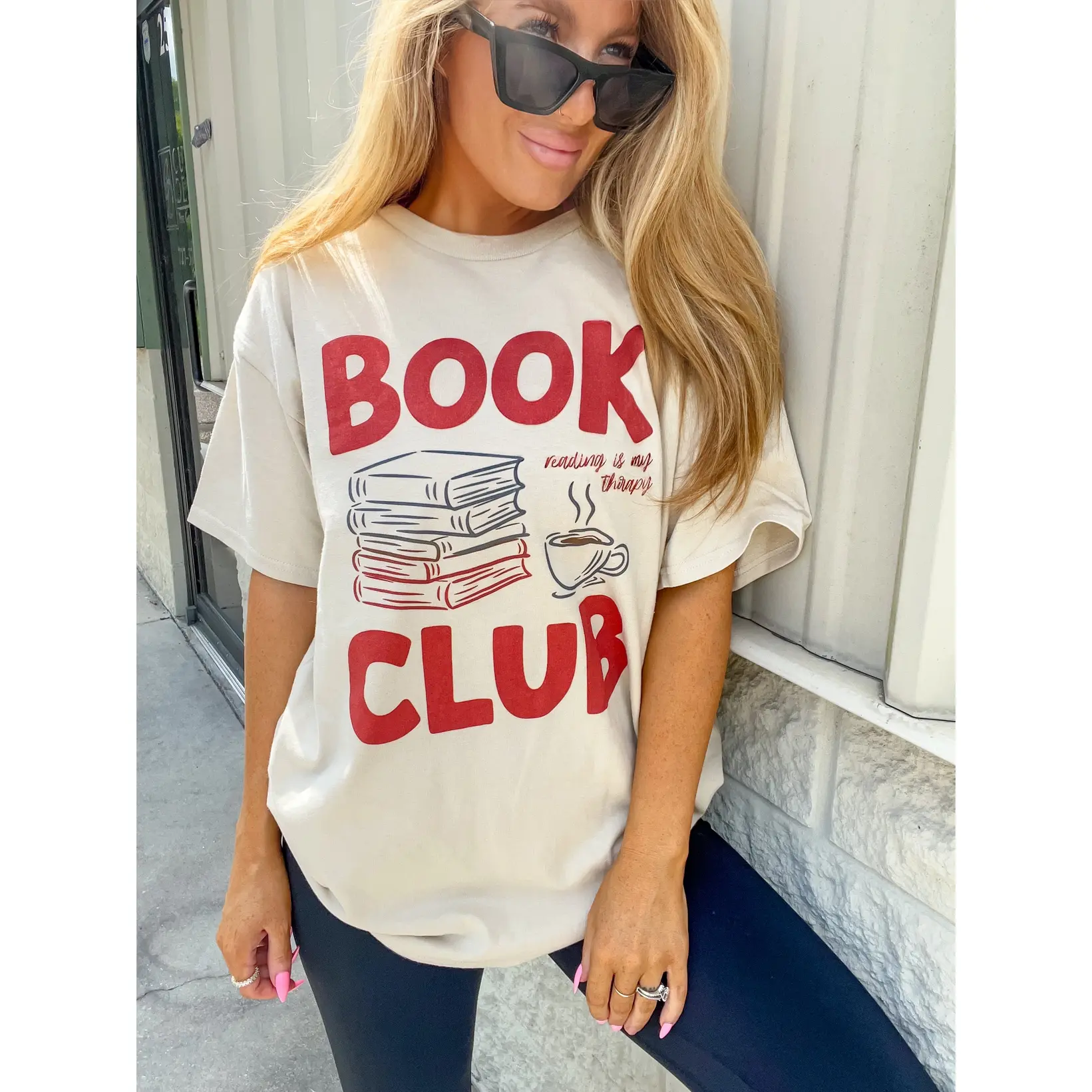 Book Club Graphic Top