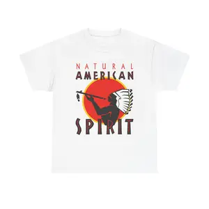 Unisex Heavy Cotton Tee with Native American Spirit Design | Boho Vibe, Casual Wear, Gift for Nature Lovers, Festival Attire, Cultural [...]