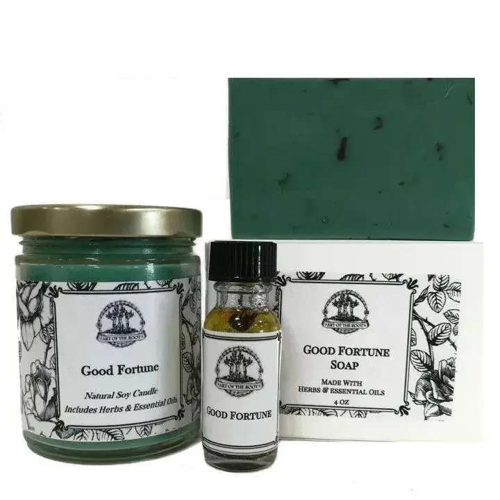 Good Fortune Spell Kit for Blessings, Wishes, Abundance & Luck