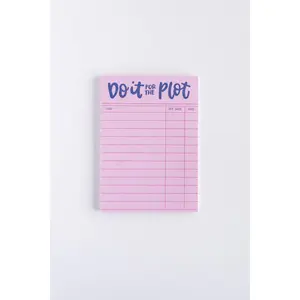 Do it for the Plot Notepad