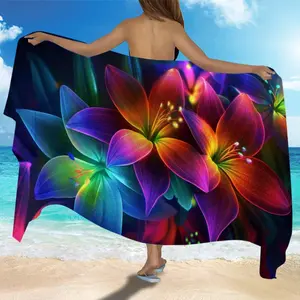 1 piece - Decorative beach towel, beach skirt, elegant beach bag skirt, women's swimsuit