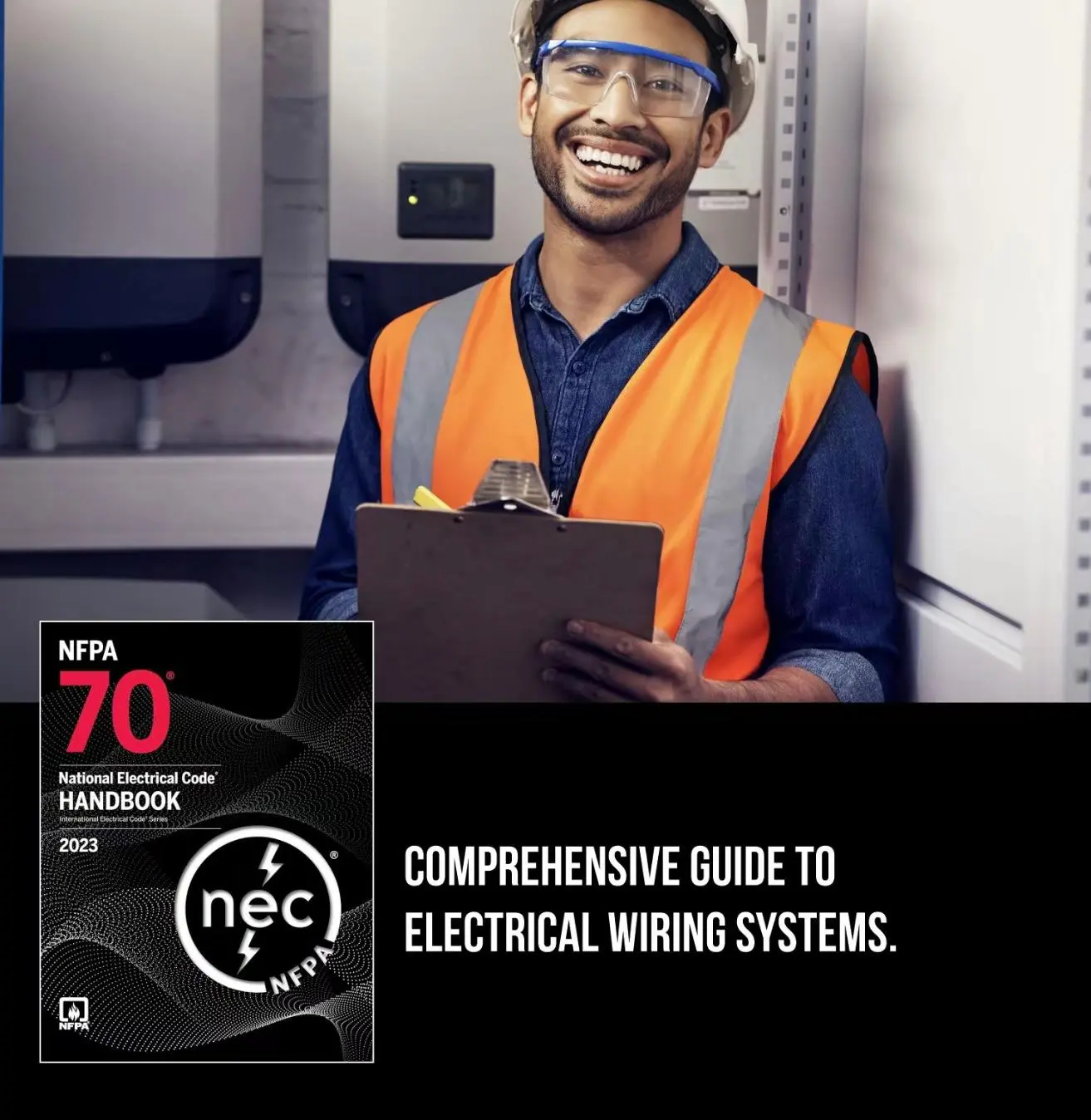 NFPA 70 National Electrical Code NEC Handbook 2023 with Index Tabs