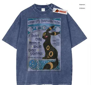 Vinatge Umbreon Pok.é Tee, Anime Shirt Unisex S-5XL, PKM Apparel for Fans