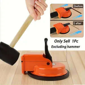 Floor Gap Repair Tool, Enhanced Suction Cup for Wax-Finished Wood Floors, Durable Metal, DIY Floor Gap Fixer, Laminate Floor Gap Repair