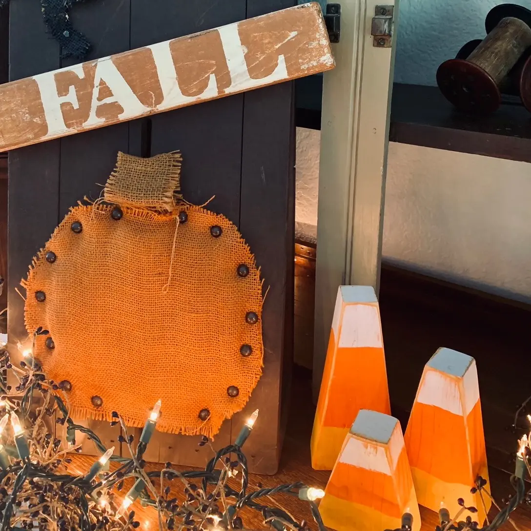 Decorative Wooden Candy Corns