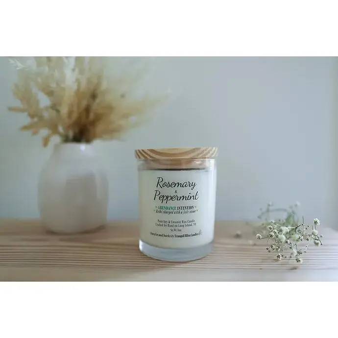 Rosemary & Peppermint Candle