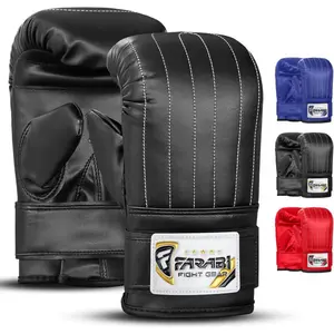 Farabi Sports Punching Bag Gloves - Heavy Bag Gloves for Men and Women Boxing Bag Gloves - Bag Mitts for Sparring, Boxing, MMA, Muay Thai, Kickboxing, Focus Pads and Punching Bag