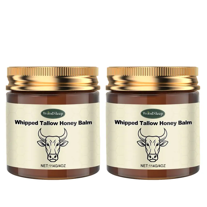 Whipped Beef Tallow & Manuka Honey Organic Nourishing Face Cream Moisturizer Body Lotion Skin Care Lip Valentine's Day Gifts