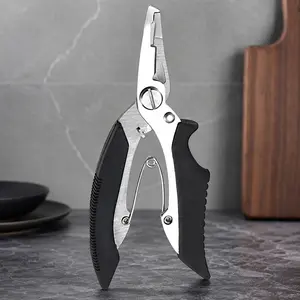 Professional Stainless Steel Fishing Pliers Multi-Tool Set with Line Cutter Hook Remover | Rustproof Portable Fishing Tool for Saltwater Freshwater Fly Fishing Lure Angling Gear Accessories