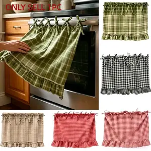 Handmade Oven Apron, Heat-Resistant Kitchen Decor, Easy Install, Fits Oven, Dishwasher, Washer, Farmhouse Style, Clutter Cover, Cooking Apron