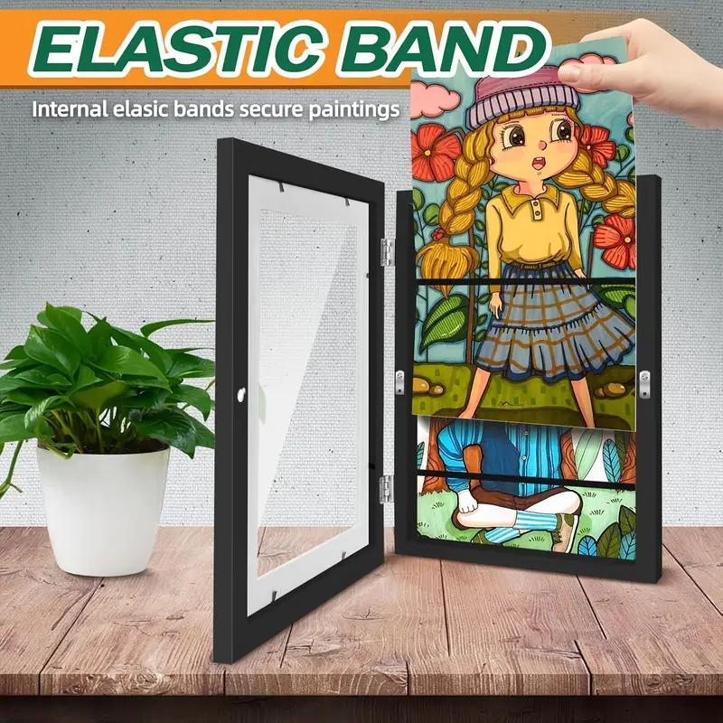 3/6-Pack Kids Artwork Frames Changeable - Kids Art Frames Front Opening 8.5 x 11 Holds 150 Pics, Artwork Frames for Kids Art, Kids Art Frame Ideal for Portfolio, Pictures, Drawings Decoration digital photo frame digital picture frame picture frame