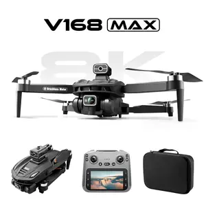 2026 New Year Gift GPS drone 5G drone with 4.5in screen controller optical flow visual hover increased stability and Easy Control