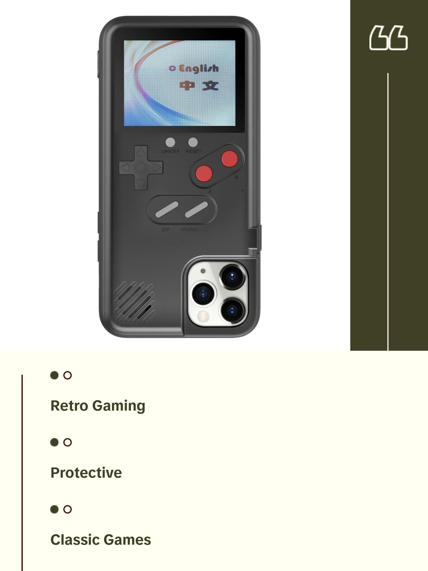 iPhone Nostalgia Gameboy Case