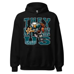 Eagles Football Hoodie, They Not Like Us Fans Gift Design