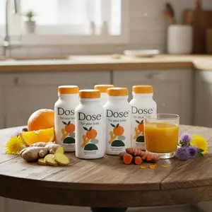 Dose for Your Liver 2oz – Natural Liver Cleanse Drink with Curcumin & Dandelion for Wellness Support, A Caring Gift for Her or Him