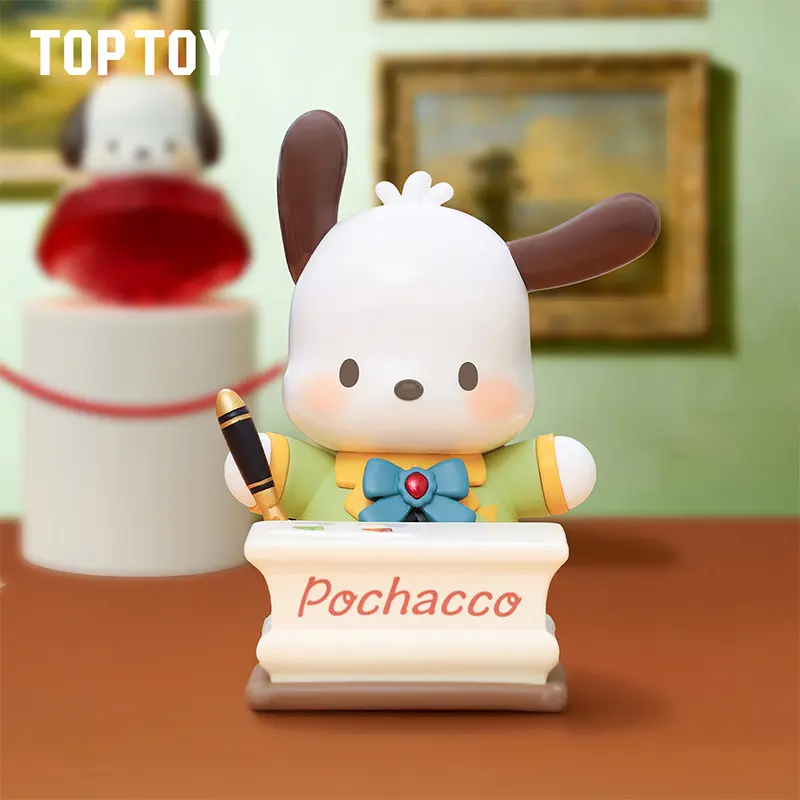 TOPTOY Pochacco Diamond Detective Series Figure Blind Box – Cute Collectible Mystery Toy, Kawaii Desk Decor, Birthday Gift for Girls & SR Fans Figurine Box Themed Figurine,Perfect Gift for Mom,#Summervibes, Set