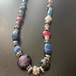 Chico’s Long Multi Colored Necklace with Extender
