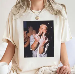 Rap God TShirt, Rapper Shirt, HipHop Shirt, Slim Shady Shirt, EM Shirt, EM 118, Rapper Hoodie, Rap Good Middle Finger TShirt