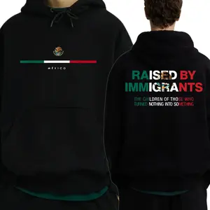 Raised By Immigrants Shirt Mexican Heritage Tee Latino Pride Empowerment Top Cultural Identity Quote Unisex Cotton Back Print Shirt
