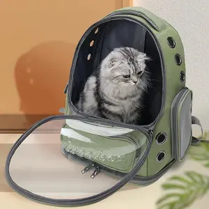 Transparent Pet Carrier Backpack for Cats & Small Dogs