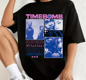 Ekko x Jinx Shirt, Timebomb Arcane  T-shirt