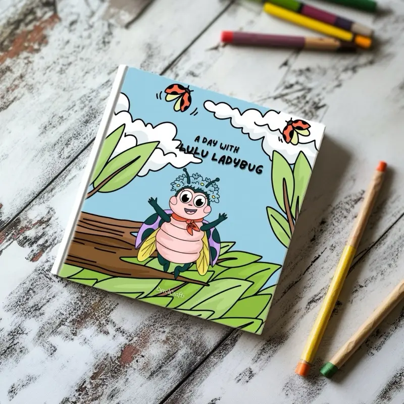 A Day with Lulu Ladybug Coloring Book - Fun and Engaging Coloring Pages for Kids