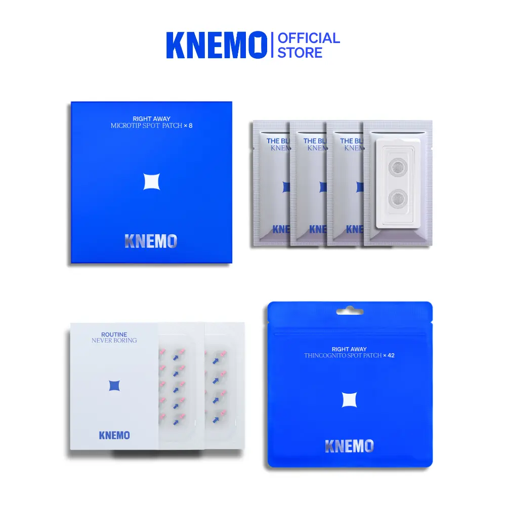 [DUO BUNDLE] RIGHT AWAY™ Microtip and Thincognito Spot Patches Acne Pimple Skincare Pimple Patch Soothing Skin Repair