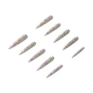 3H Luxury Handmade Press-on Nails - Diamond Dust